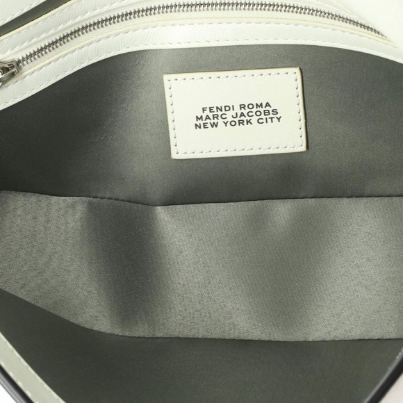 Fendi x marc jacobs limited edition FF leather medium NM baguette bag NEW - Picture 3 of 16